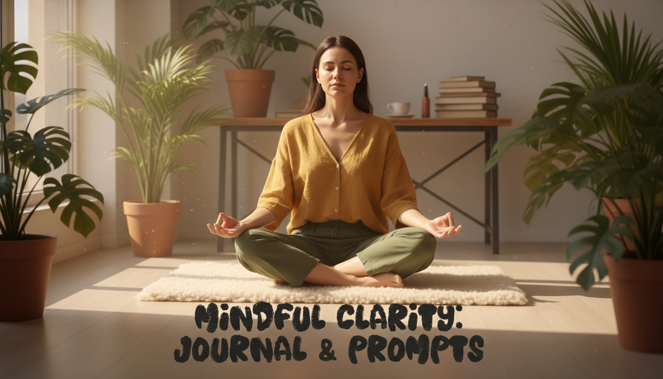 Mindful Clarity Printable Journal: Calm, Gratitude, Reflect