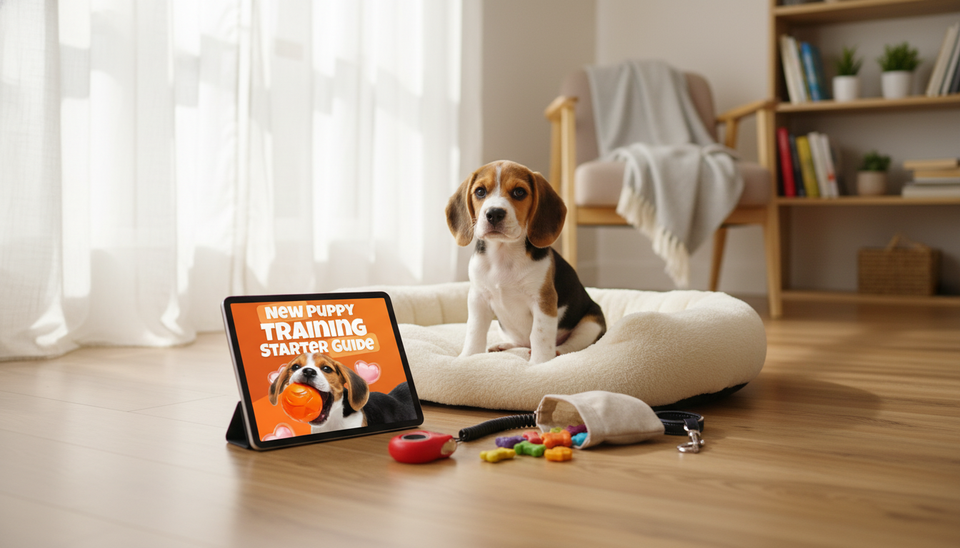 New Puppy Training Plan: 4-Week Routine for Success
