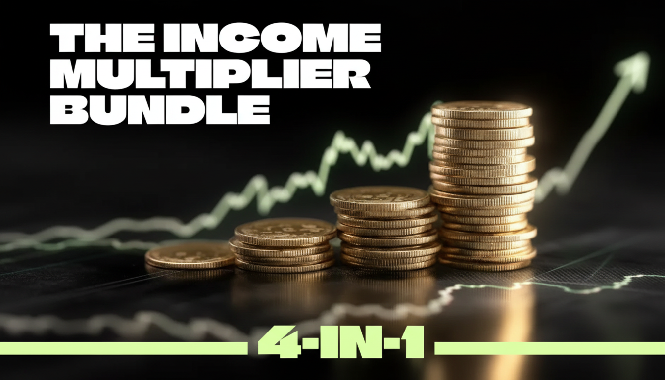 Income Multiplier Bundle: 4-Step Plan for Extra Income
