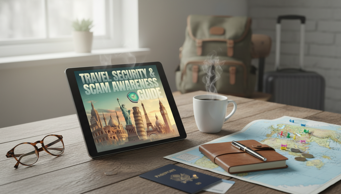Travel Digital Safety: Scam Awareness & Security Checklist